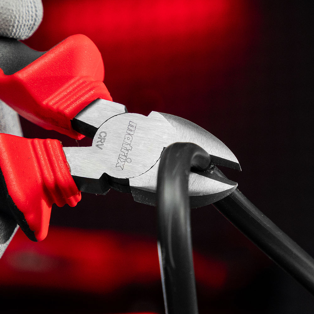 Бокорезы, 180 мм, хром-ванадий, двухкомпонентные рукоятки Matrix (17791)