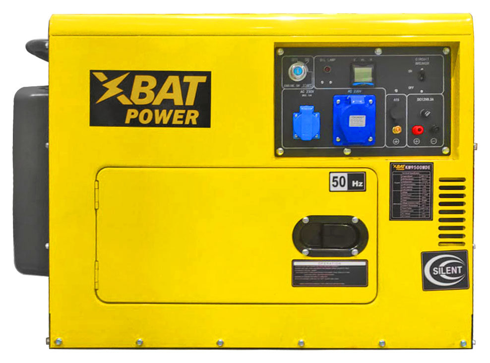 Генератор дизельный KM9500MDE 8000 Вт (KM9500MDE)