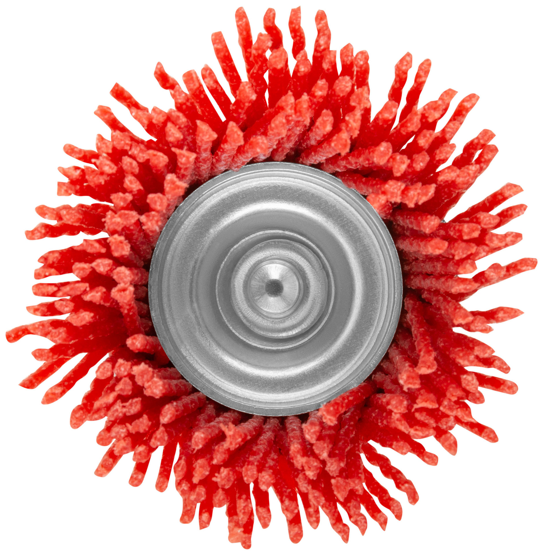 Корщетка-чашка нейлоновая со штифтом 75 мм (38627)