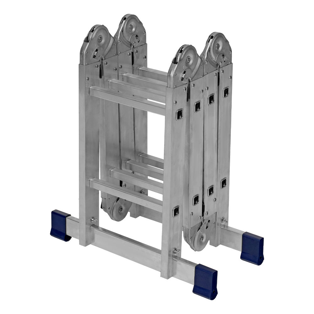 Лестница шарнирная алюминиевая, 4 х 2 ступени, Сибртех (97879)