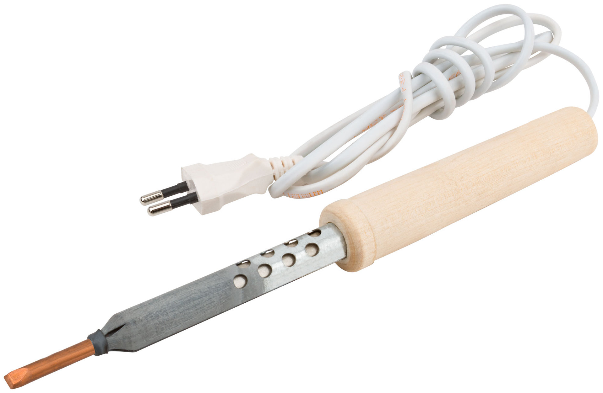 Паяльник 220 В, деревянная ручка 65 Вт (60506)