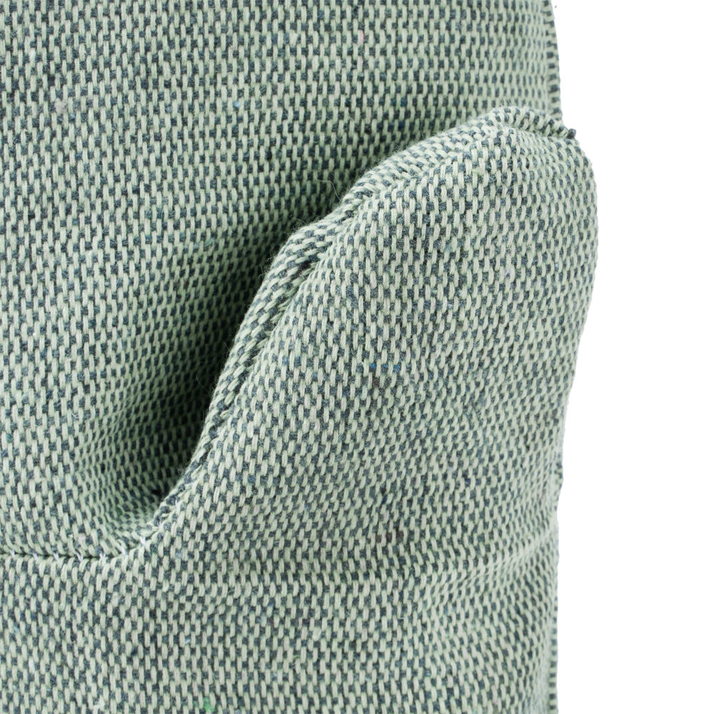 Рукавицы брезентовые огнеупорные, одинарный наладонник, 2 размер Сибртех (68127)