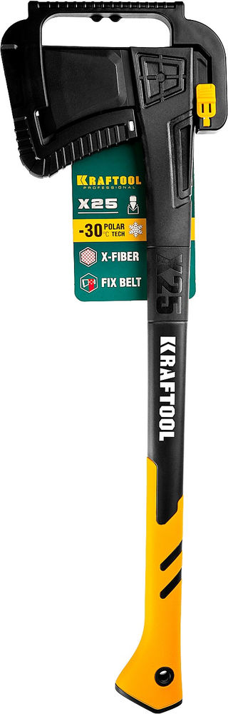 Топор-колун 1700/2500 г, 710 мм в чехле X25 KRAFTOOL 20660-25