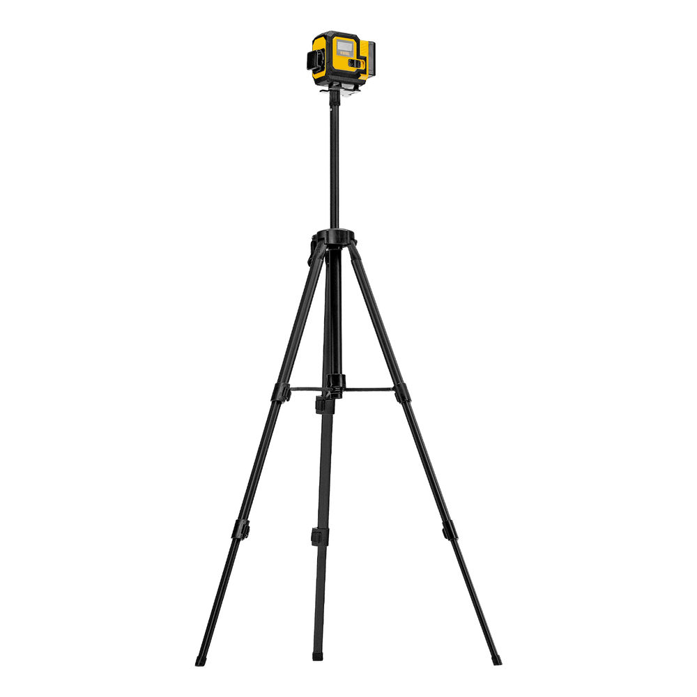 Лазерный уровень мультипризменный DLV-360-3T, 30 м, зеленый луч, Li-Ion 2,4 Aч, штатив // Denzel (350805)
