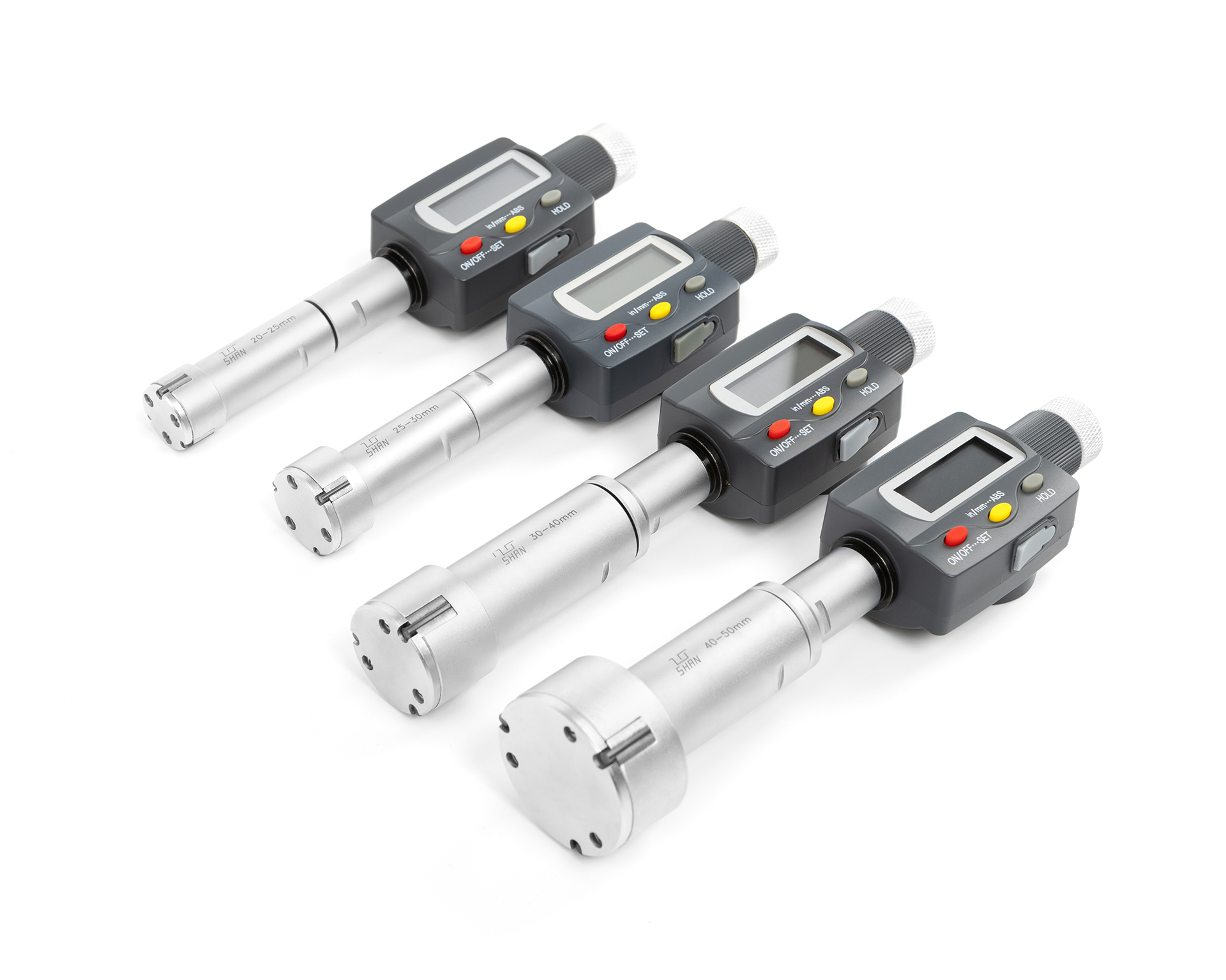 Набор нутром.микром.3-точ. электр. 20-50 0,001 у/к SHAN