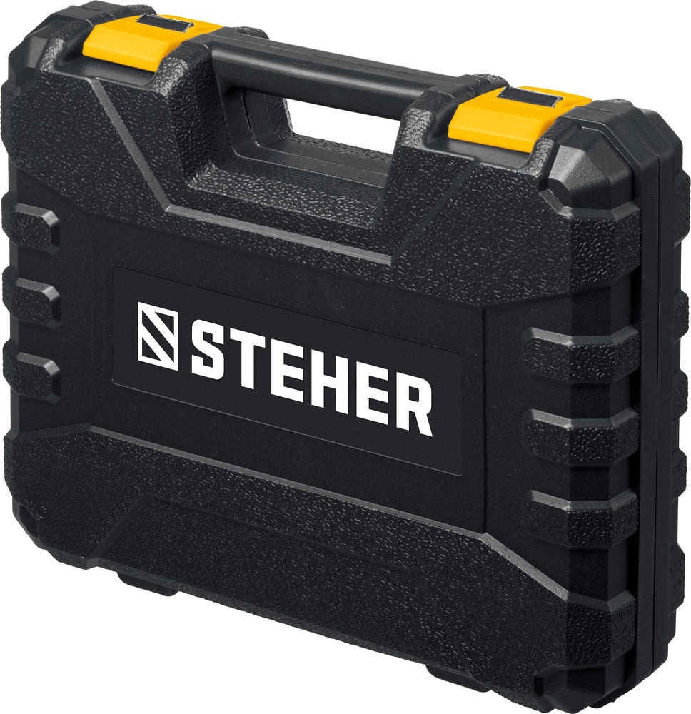 Дрель-шуруповерт бесщеточная 12 В, 35 Н·м, 1 АКБ (2 А·ч), кейс STEHER CDB-120-1