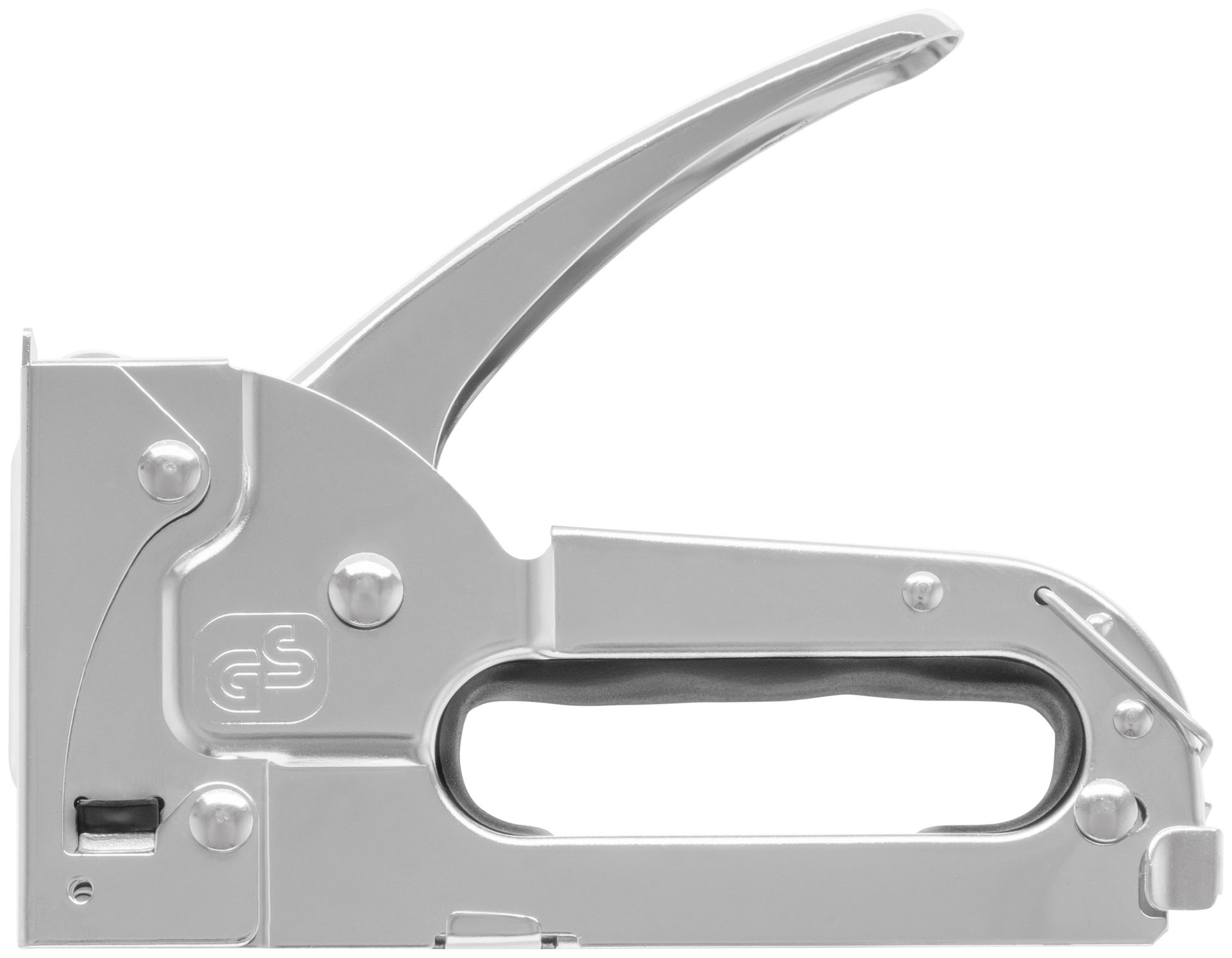 Степлер для узких скоб тип 53 4-8 мм, металлический корпус (32135)