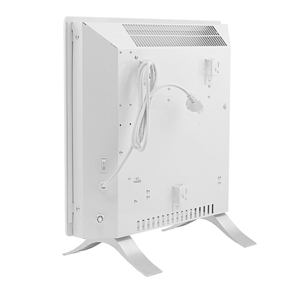 Конвектор электрический OptiPrime-1000, Wi-Fi, тачс, цифровой термостат, 1000 Вт Denzel (98121)