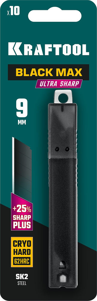 Сегментированные лезвия 9 мм, 10 шт KRAFTOOL 09602-09-S10