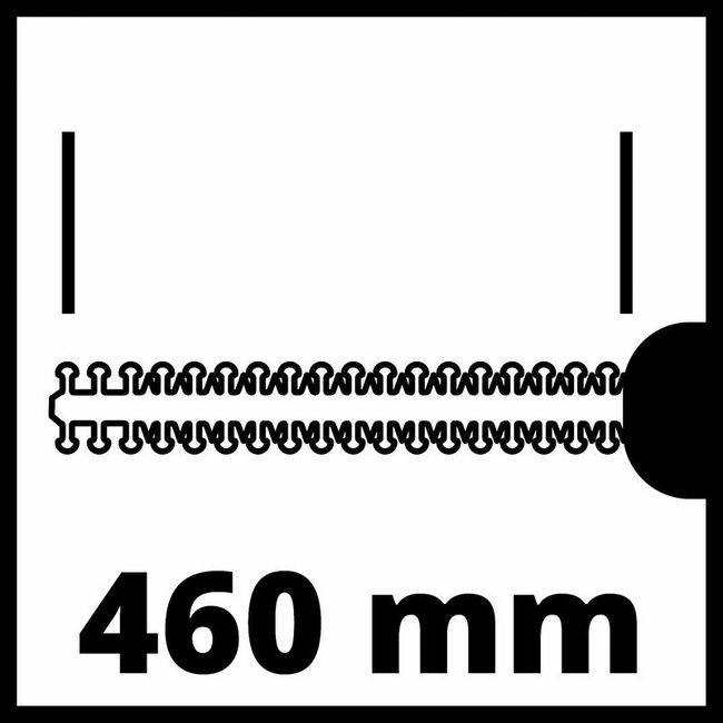 Кусторез электрический с телескопич штангой Einhell GC-HH 9046,900вт,41см,20мм,штанга 1970-2600мм (3403880)