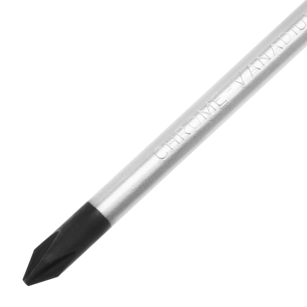 Отвертка, PH1 х 75 мм, CrV, трехкомпонентная рукоятка Сибртех