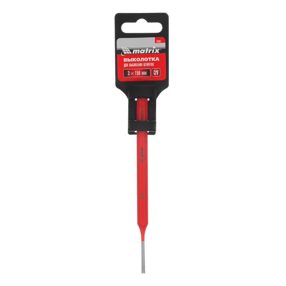 Выколотка 3 x 150 мм, сталь CrV Matrix (18301)