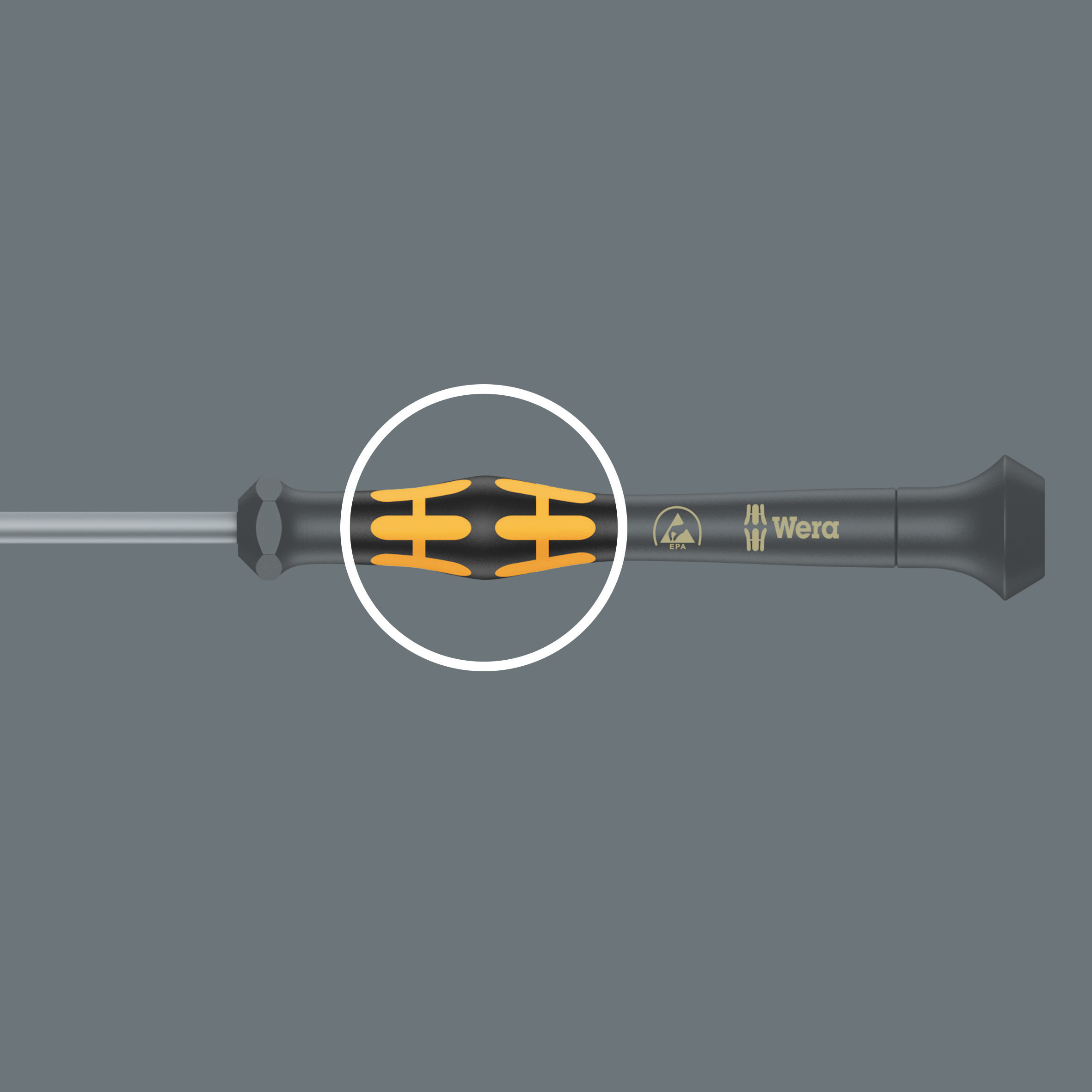 Отвёртка антистатическая прецизионная TX 5 x 40 мм TORX ESD Kraftform Micro серия 1567 Wera WE-030121