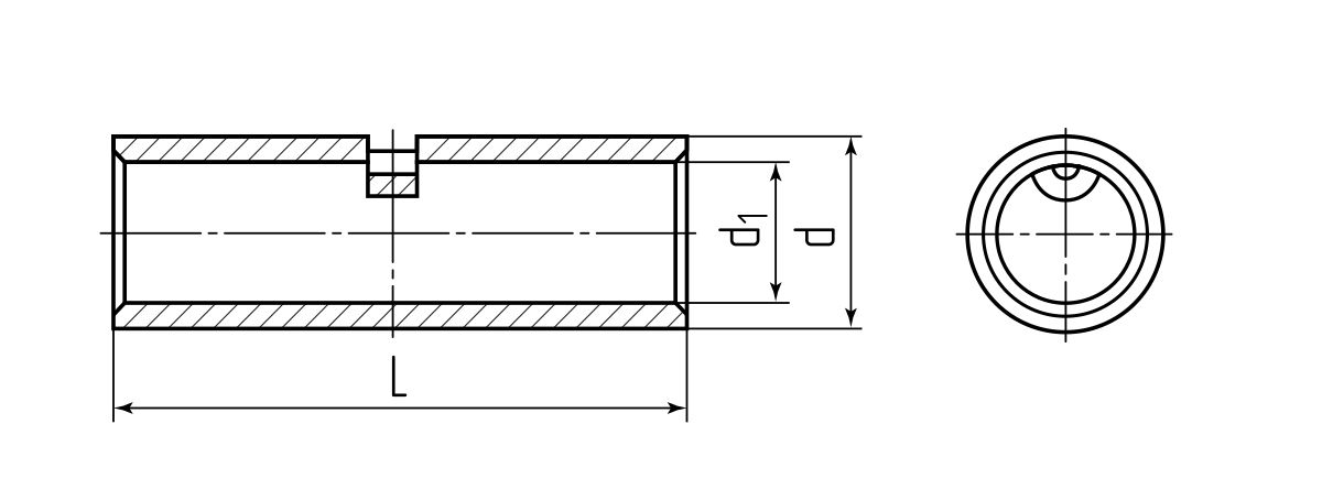 Гильза кабельная ГМЛ(о) 6/10 (КВТ) (68414)