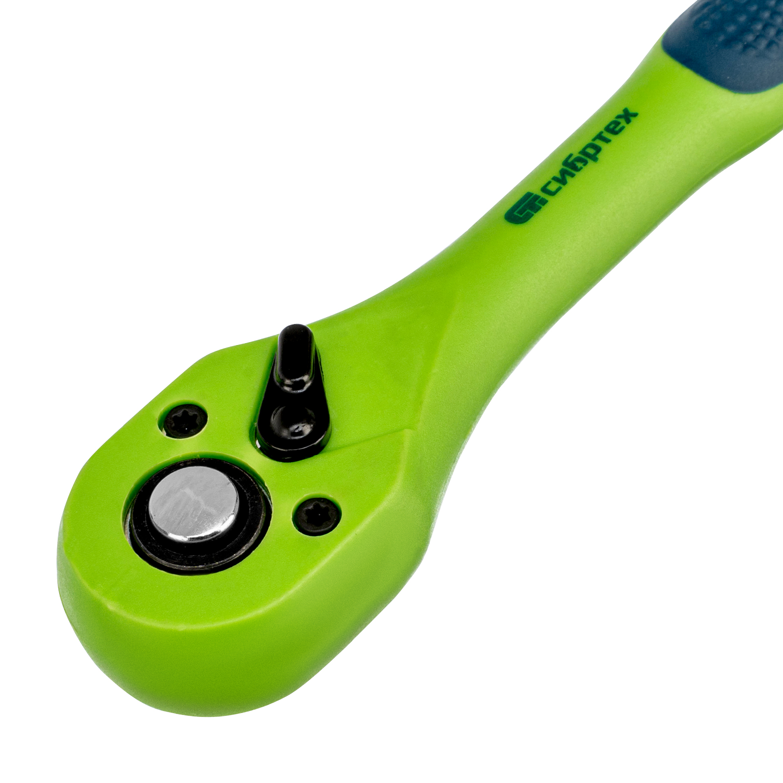 Ключ-трещотка 3/8, CrV, 72 зуба, с быстрым сбросом Сибртех