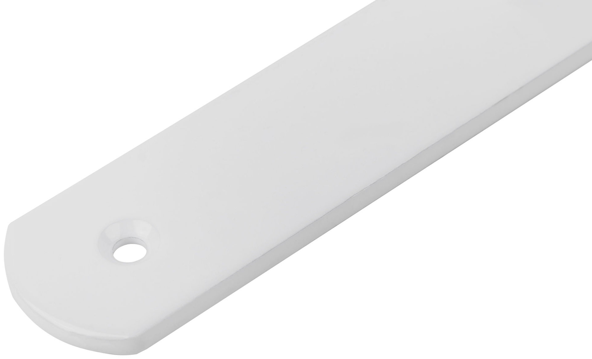 Уголок-кронштейн усиленный белый 150х125 мм (66101)