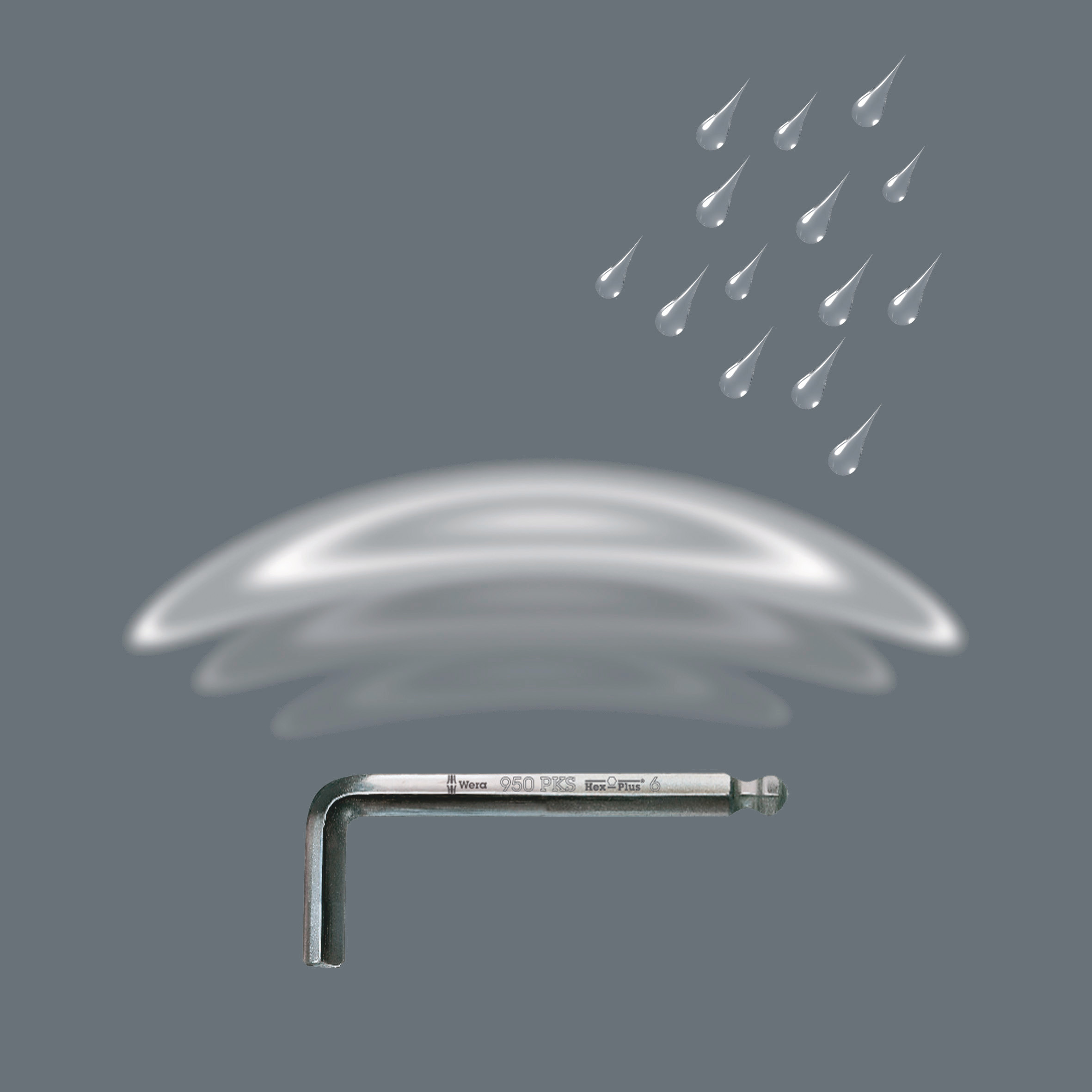 Набор бит с отвёрткой-битодержателем с патроном Rapidaptor + набор Г-образных ключей, 52 пр. Kraftform Kompakt 100 WE-057460