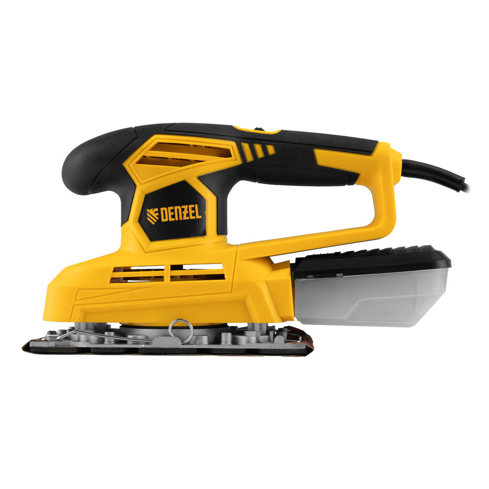 Машина плоскошлифовальная вибрационная VS-90-187, 240 Вт, 6000-11000 об/мин Denzel (27611)