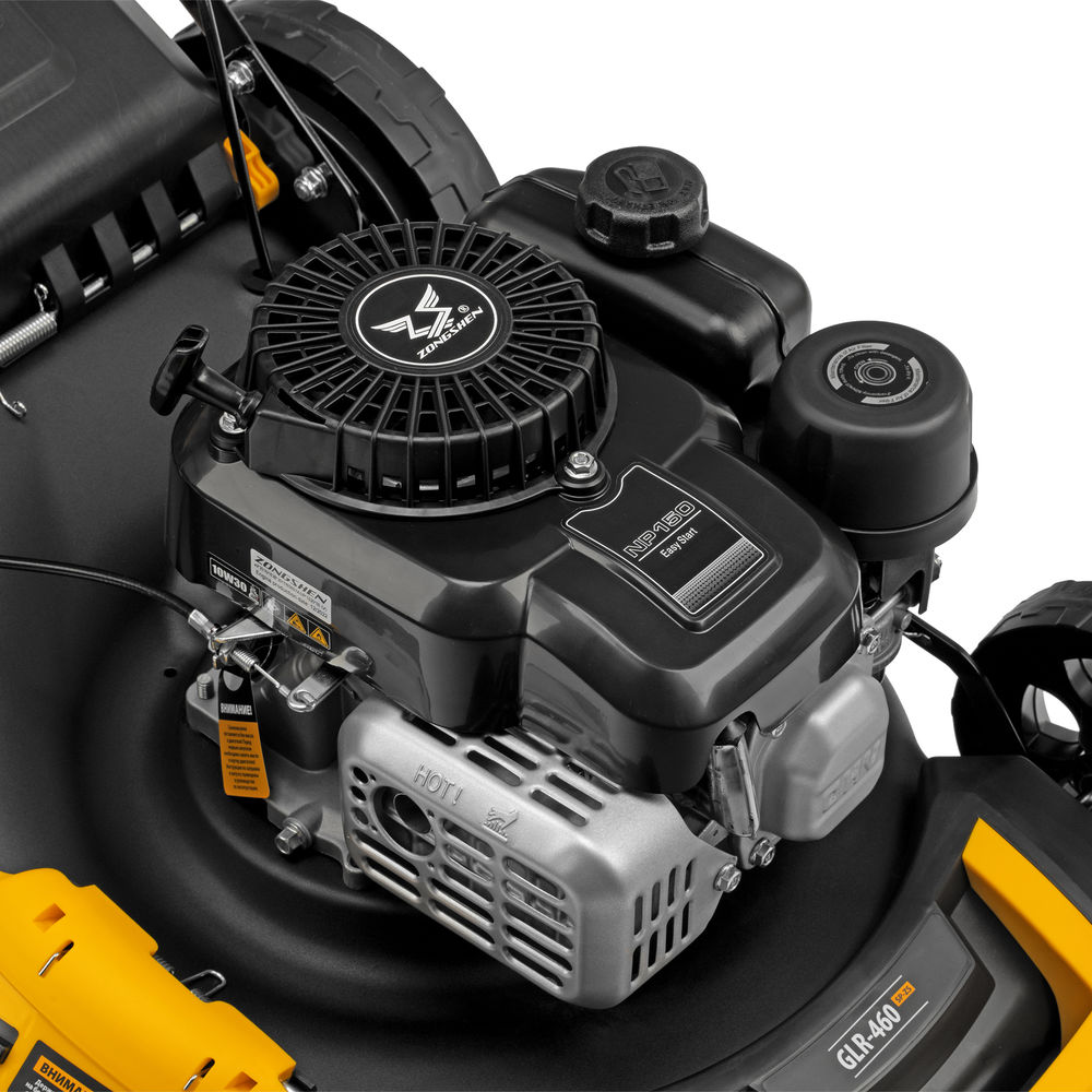 Газонокосилка бензиновая GLR-460SP-ZS, 149 см3, ширина 46 см, привод, травосборник 65 л Denzel (58824)