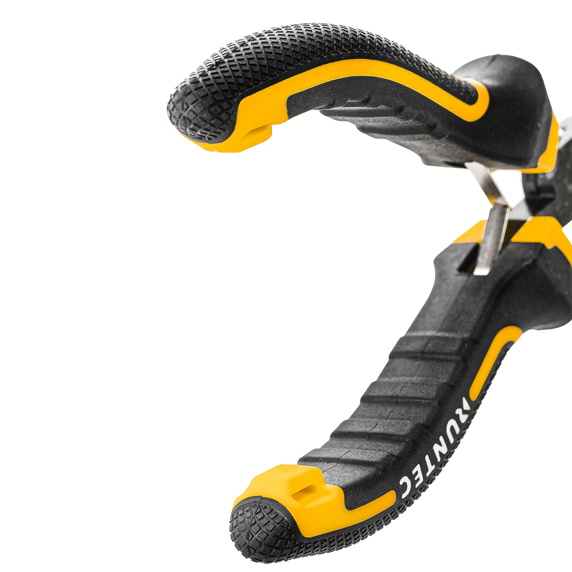 Длинногубцы изогнутые мини 130 мм RUNTEC RT-PLR09130