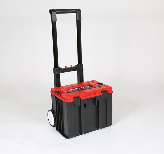 Кейс инструментальный системный Einhell E-Case L, внутренние р.415х273х320мм,до120кг,колеса,выдв.рук (4540014)