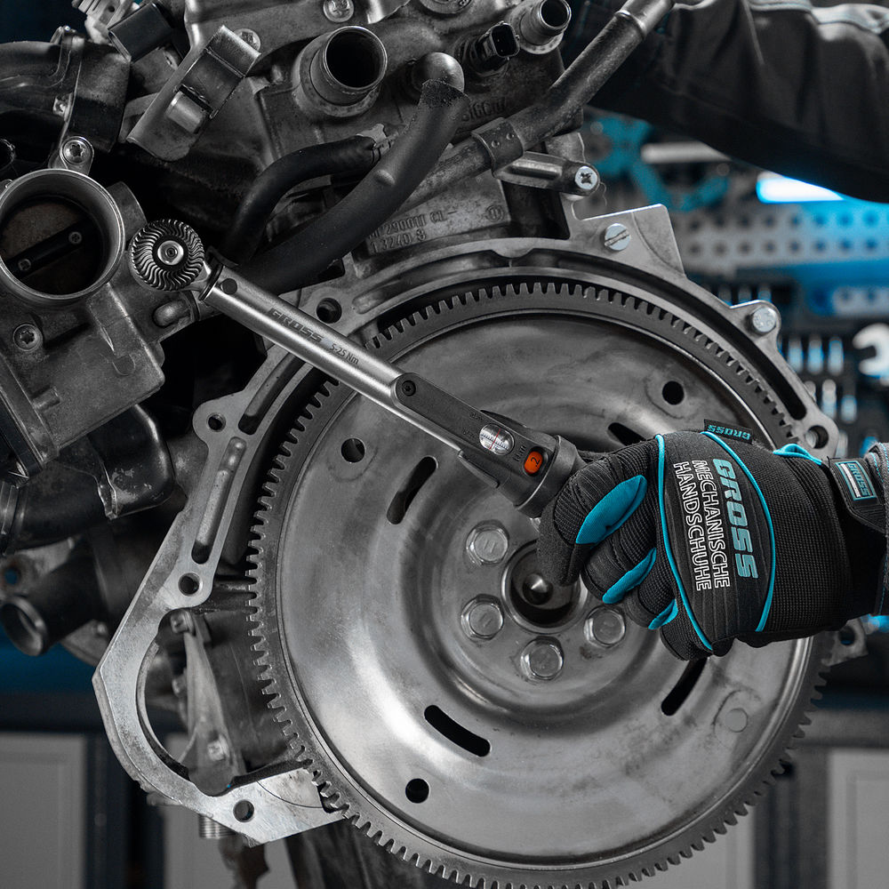 Ключ динамометрический, 5-25 Нм, 1/4, CrV Gross