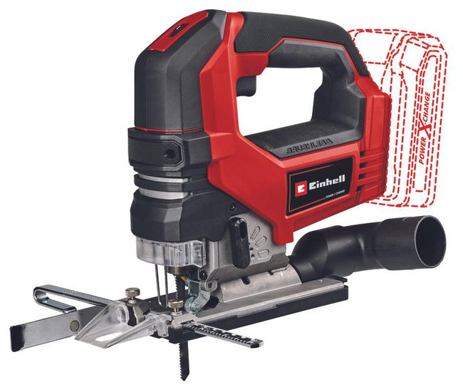 Лобзик аккумуляторный Einhell PXC TP-JS 18/135 Li BL,18В,135мм,ход 26мм,Quick,рук.скоба,без АКК и ЗУ (4321260)