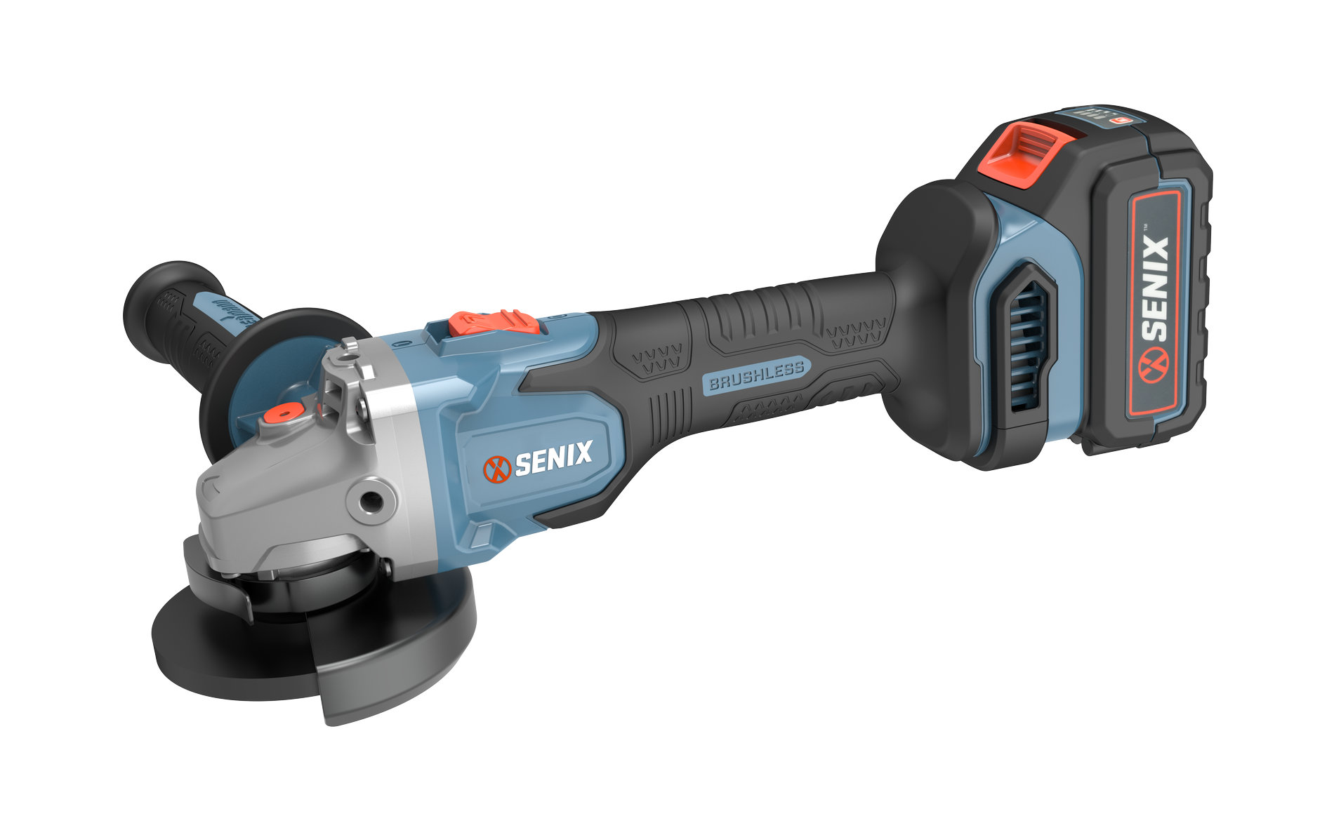 УШМ (болгарка), 125 мм, без АКБ и ЗУ X2 20В