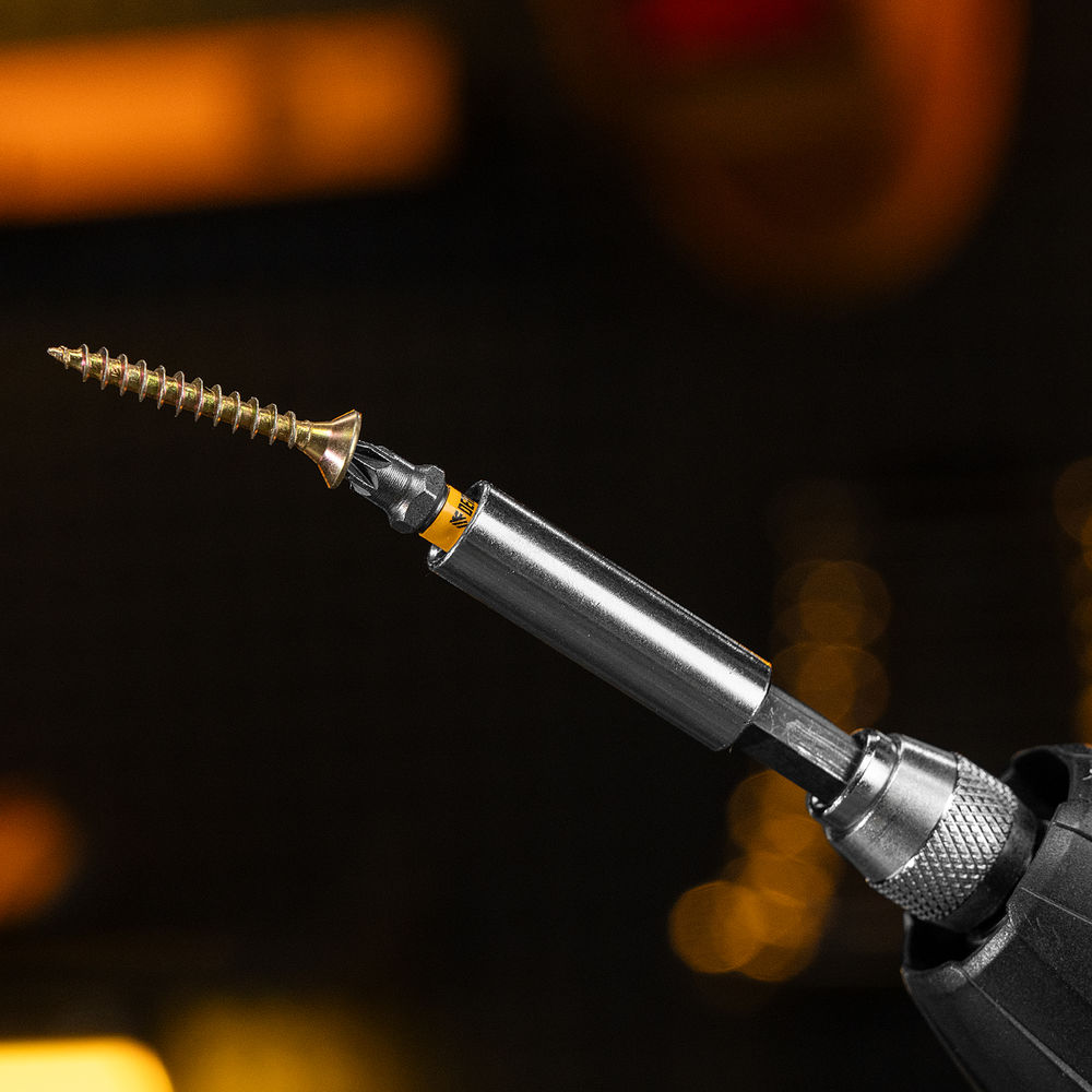 Бита PZ1х25, сталь S2, шестигранный профиль, 10 шт. Е 6,3 Denzel (11653)