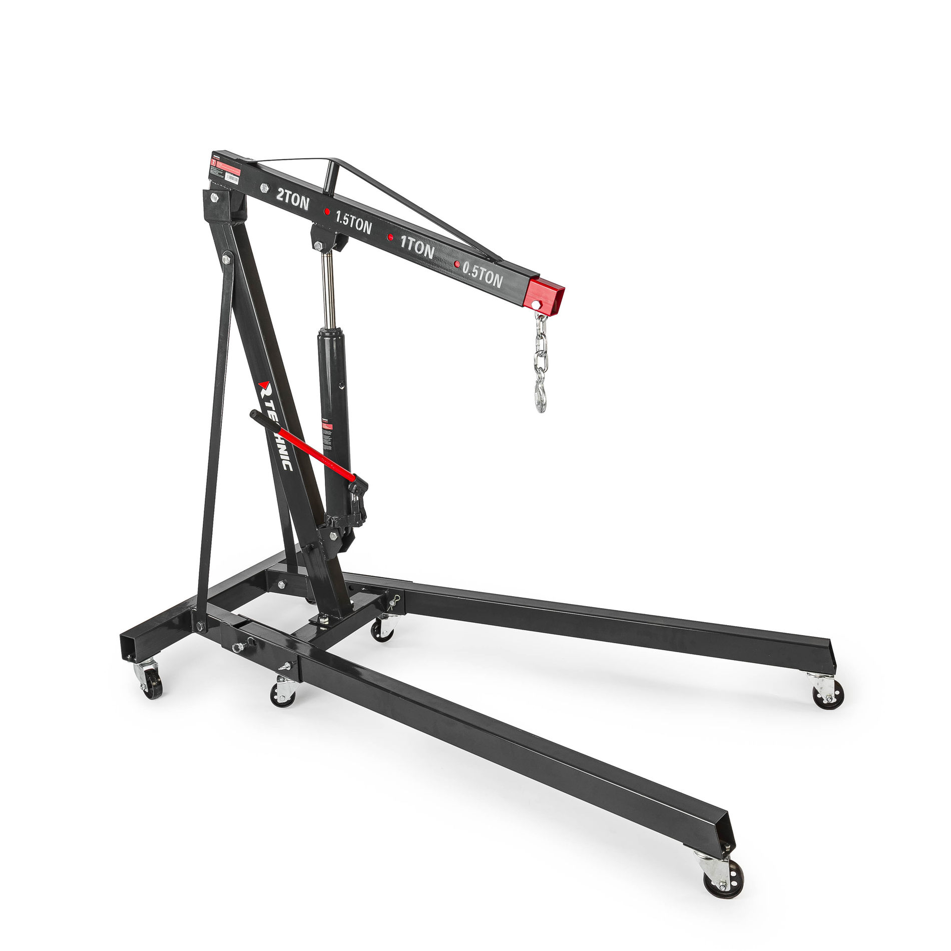 Кран гаражный профессиональный складной, 2000 кг TECHNIC RUNTEC RT-SK2T