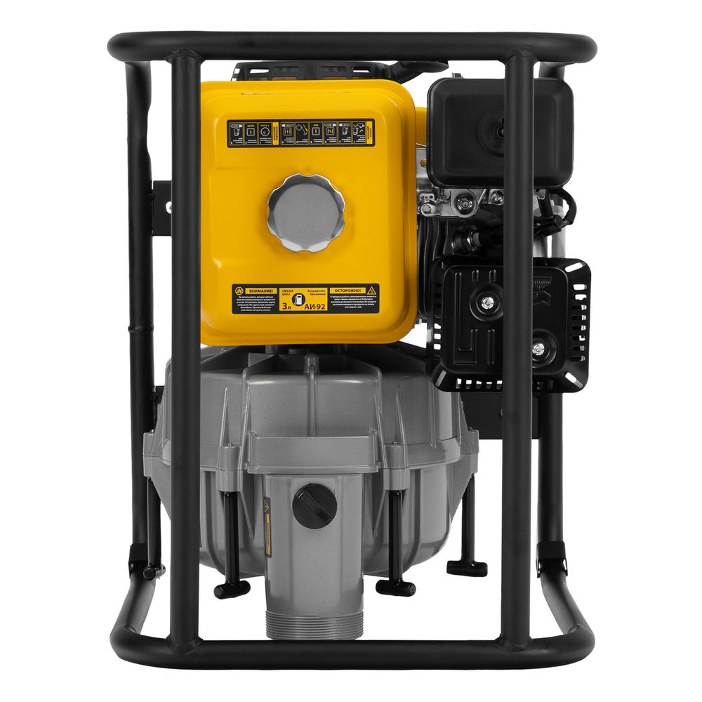 Мотопомпа бензиновая для грязной воды PX-80D7, 7 л.с., 3, 1300 л/мин, глуб 8 м,напор 30 м Denzel (99206)