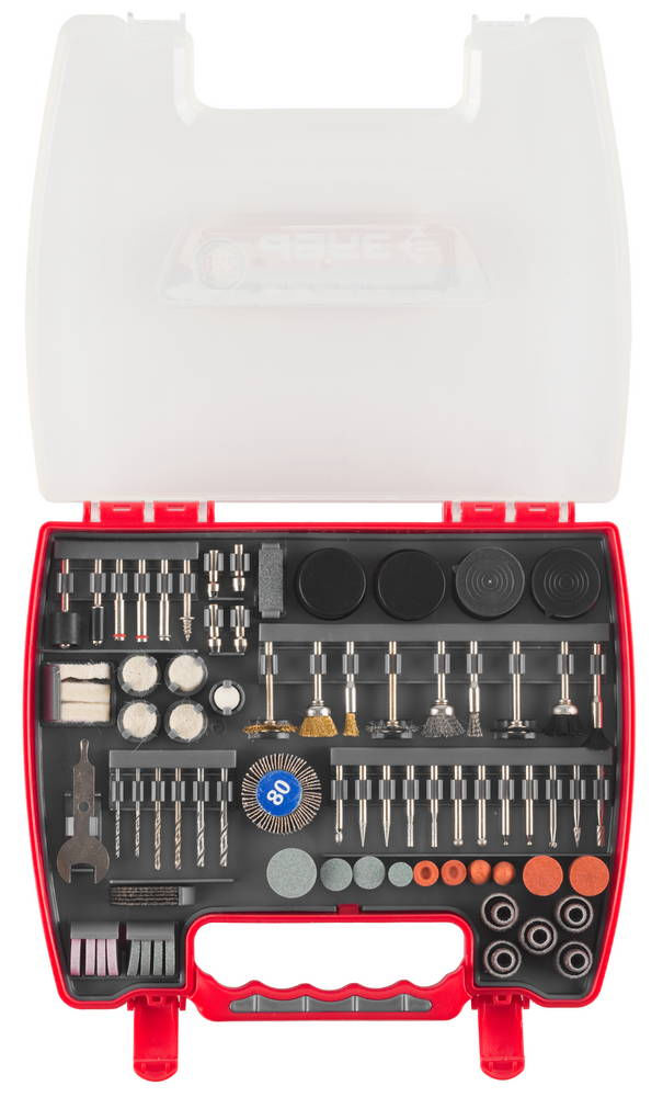 Набор мини-насадок для гравёра 220 предм. ЗУБР 35903-H220