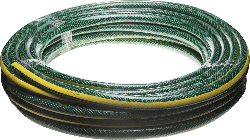 Поливочный шланг STANDARD, 1, 25 м, 10 атм, трёхслойный, армированный GRINDA 429000-1-25