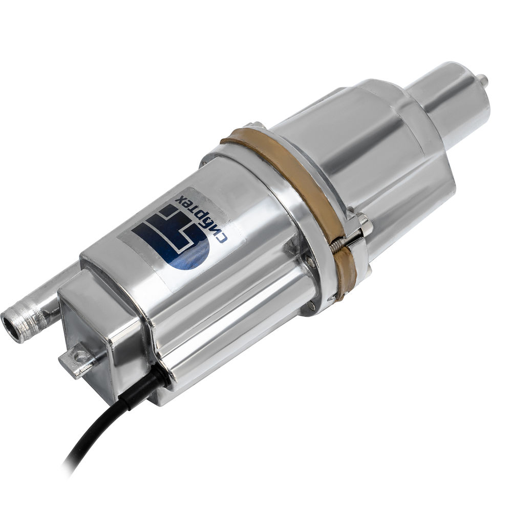 Вибрационный насос СВН300Н-15, нижний забор, 300 Вт, напор 75 м, 1200 л/ч, кабель 15 м Сибртех (99306)