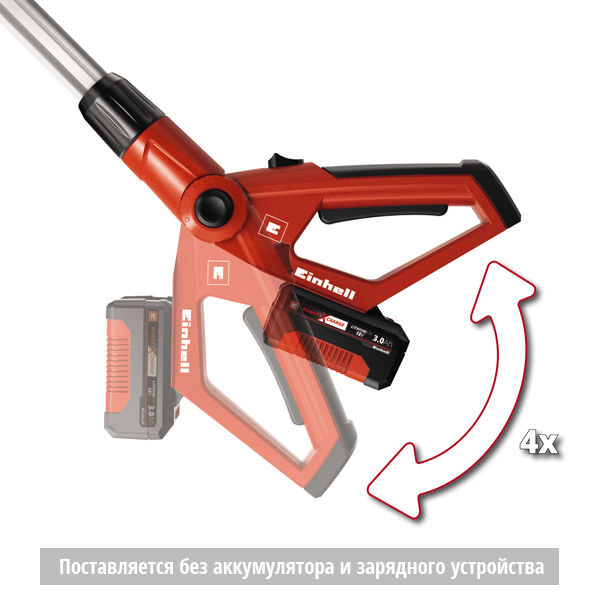 Высоторез акк Einhell PXC GE-LC 18 LI T, 18В,рез 170мм,Oregon,штанга 88-182см,авт.смазк,без АКК и ЗУ (3410810)
