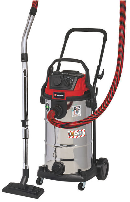 Пылесос строительный Einhell TE-VC 2340 SACL,1500Вт,225мбар,40л,очист.фильтра,розетка (2342470)