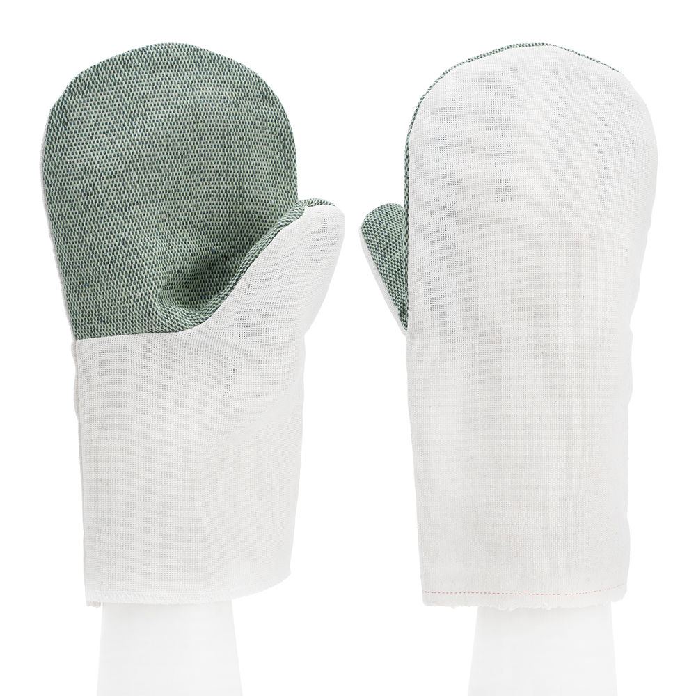 Рукавицы х/б с брезентовым наладонником, 2 размер Сибртех (68130)