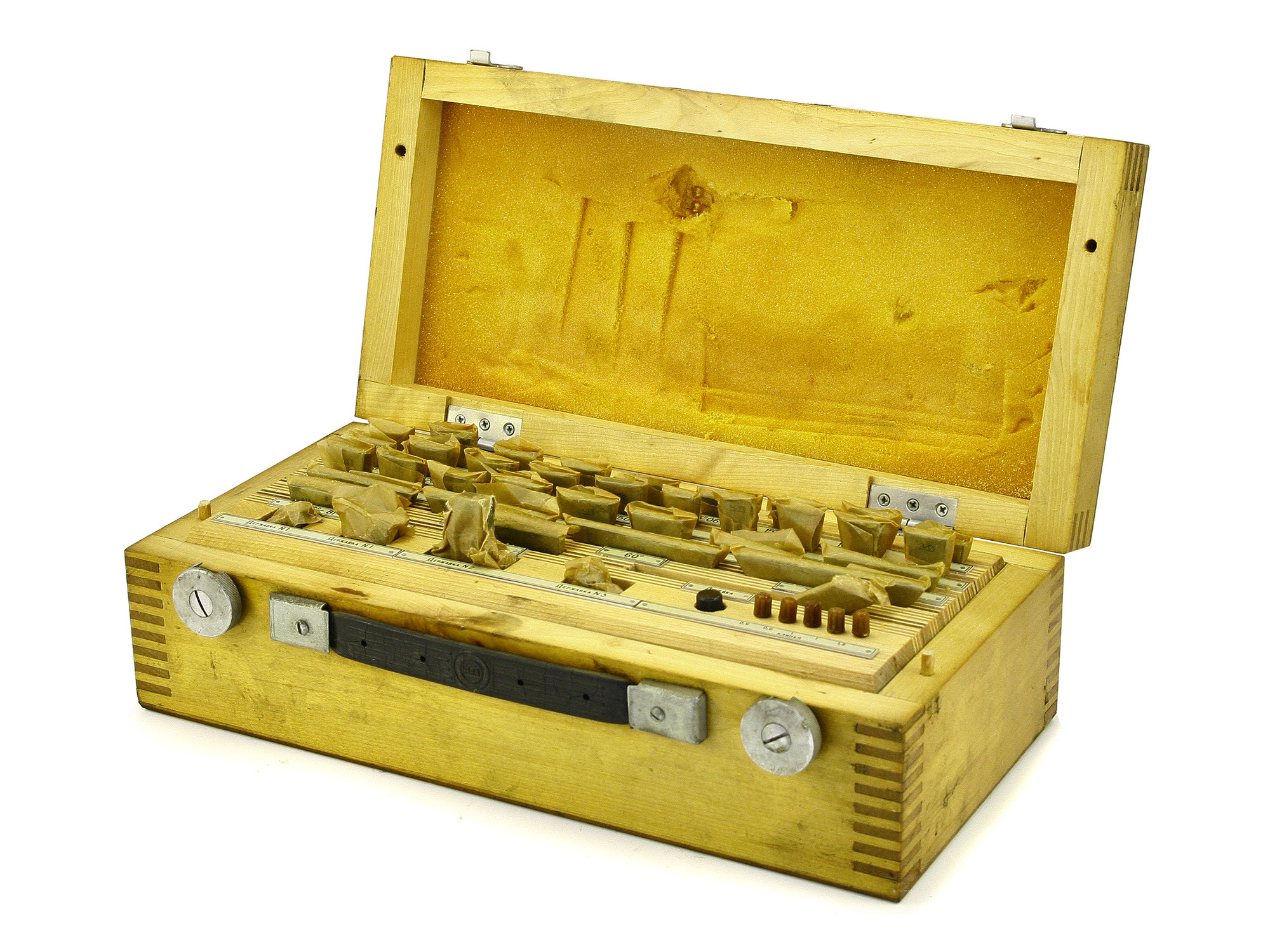 Набор мер плоского угла призматических N2-2 (33шт) ЧИЗ