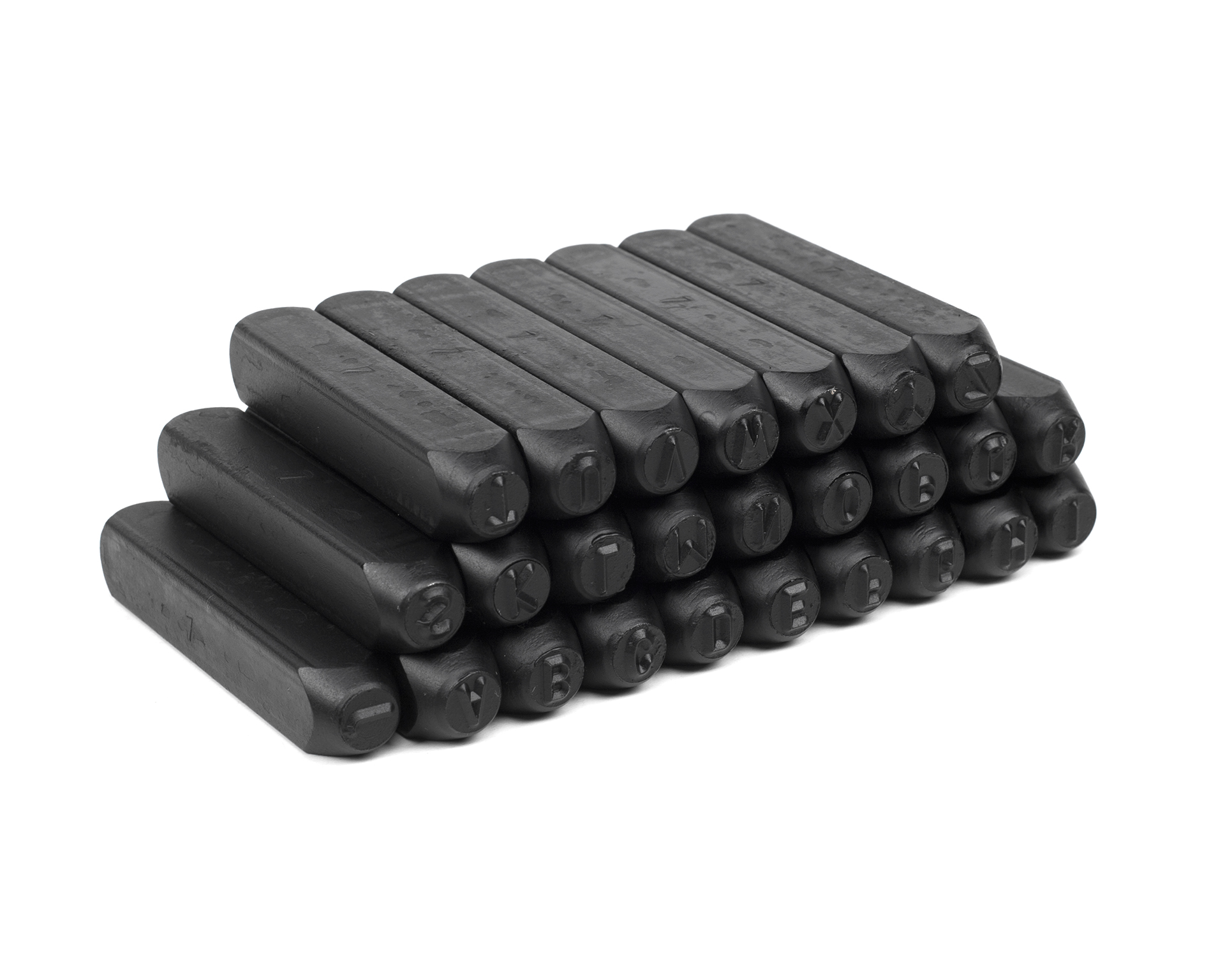 Клейма буквенные № 10 латиница твердосплавные БЗТС 