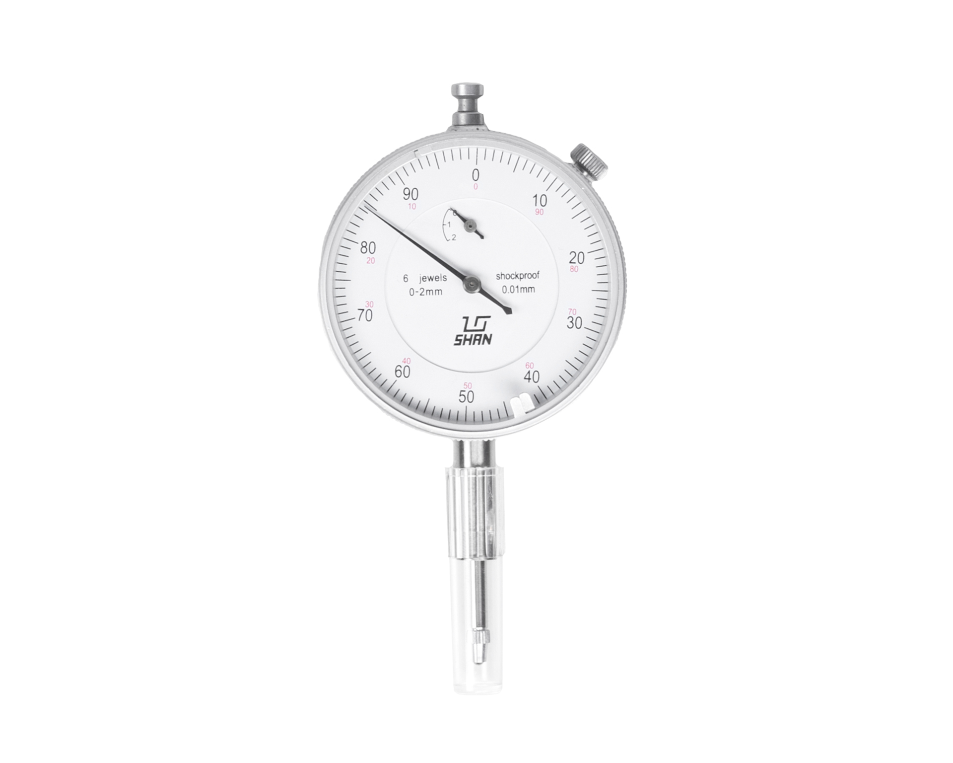 Индикатор часового типа ИЧ-2 0,01 без ушка SHAN