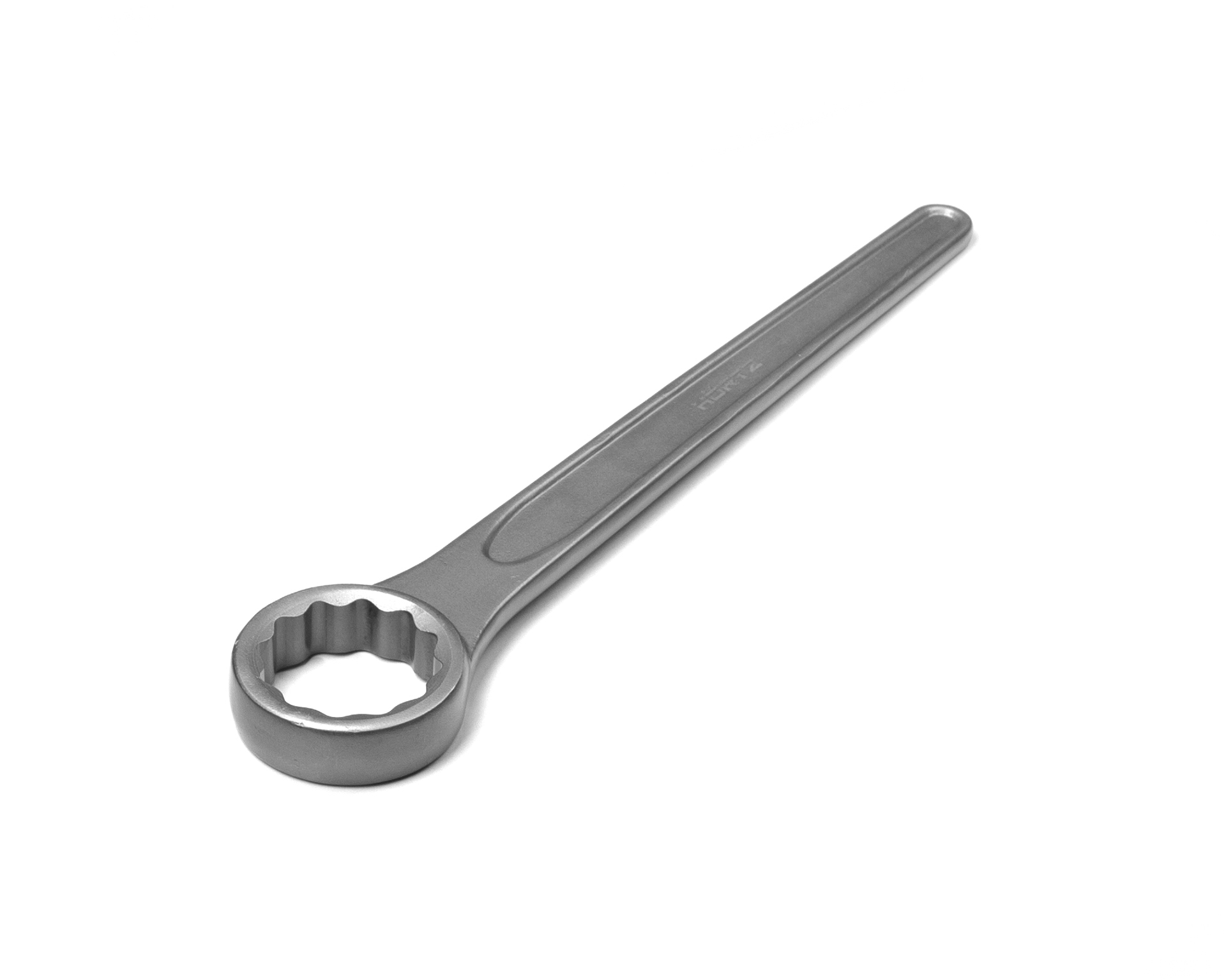 Ключ накидной односторонний 95 мм прямой длинная ручка HORTZ