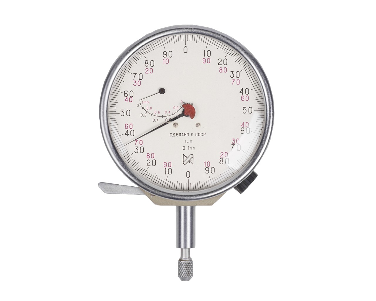 Индикатор рычажный многооборотный 1МИГ 0-1 0,001 ИЗМЕРОН