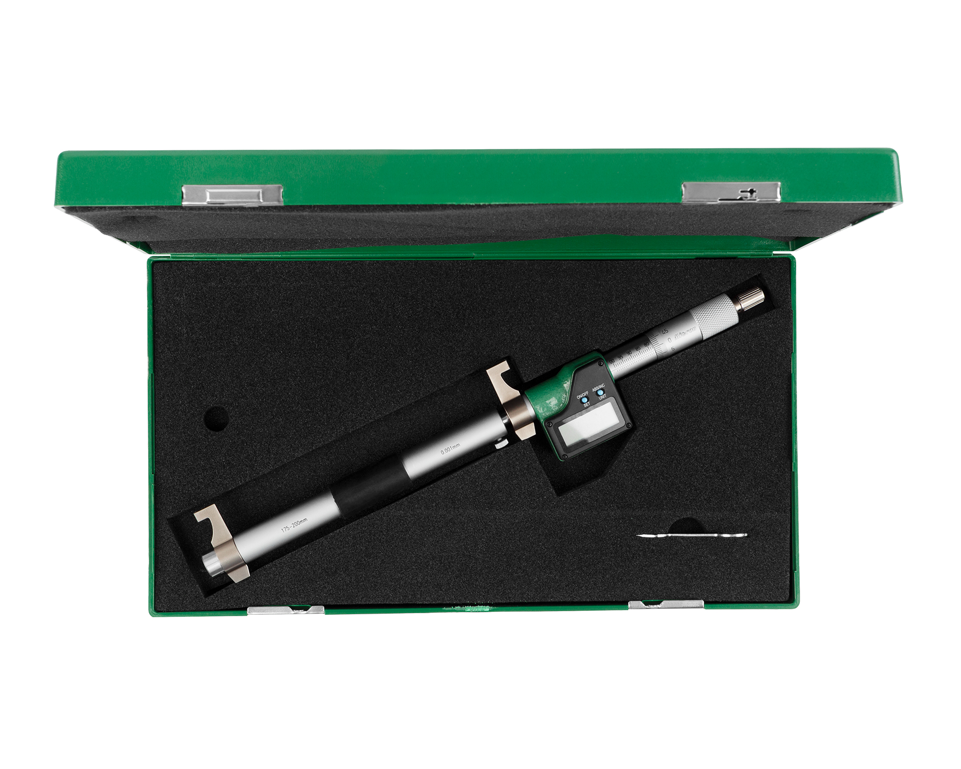 Нутромер микрометр с бок/губками 175-200 0,01 (НМБЦ) электр. МИК