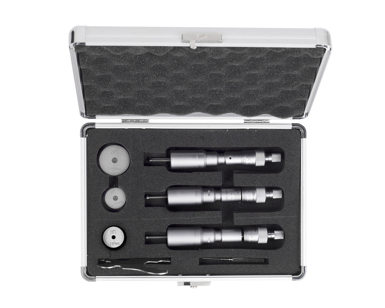 Набор нутромеров микрометрических 3-точечных 3-6 0.001 у/к МИК с калибровкой