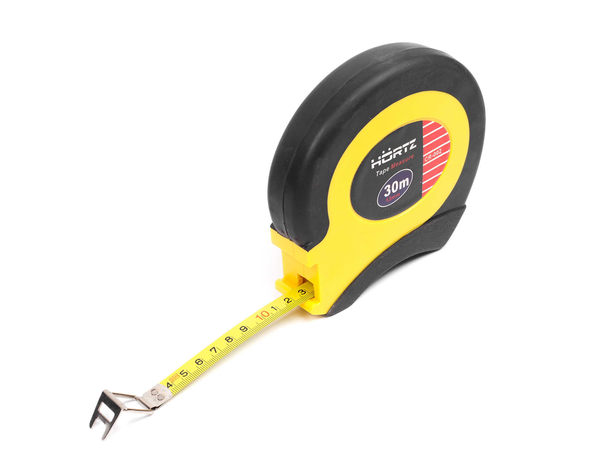 Рулетка 30м ширина 13мм закрытый корп. CR-002 HORTZ