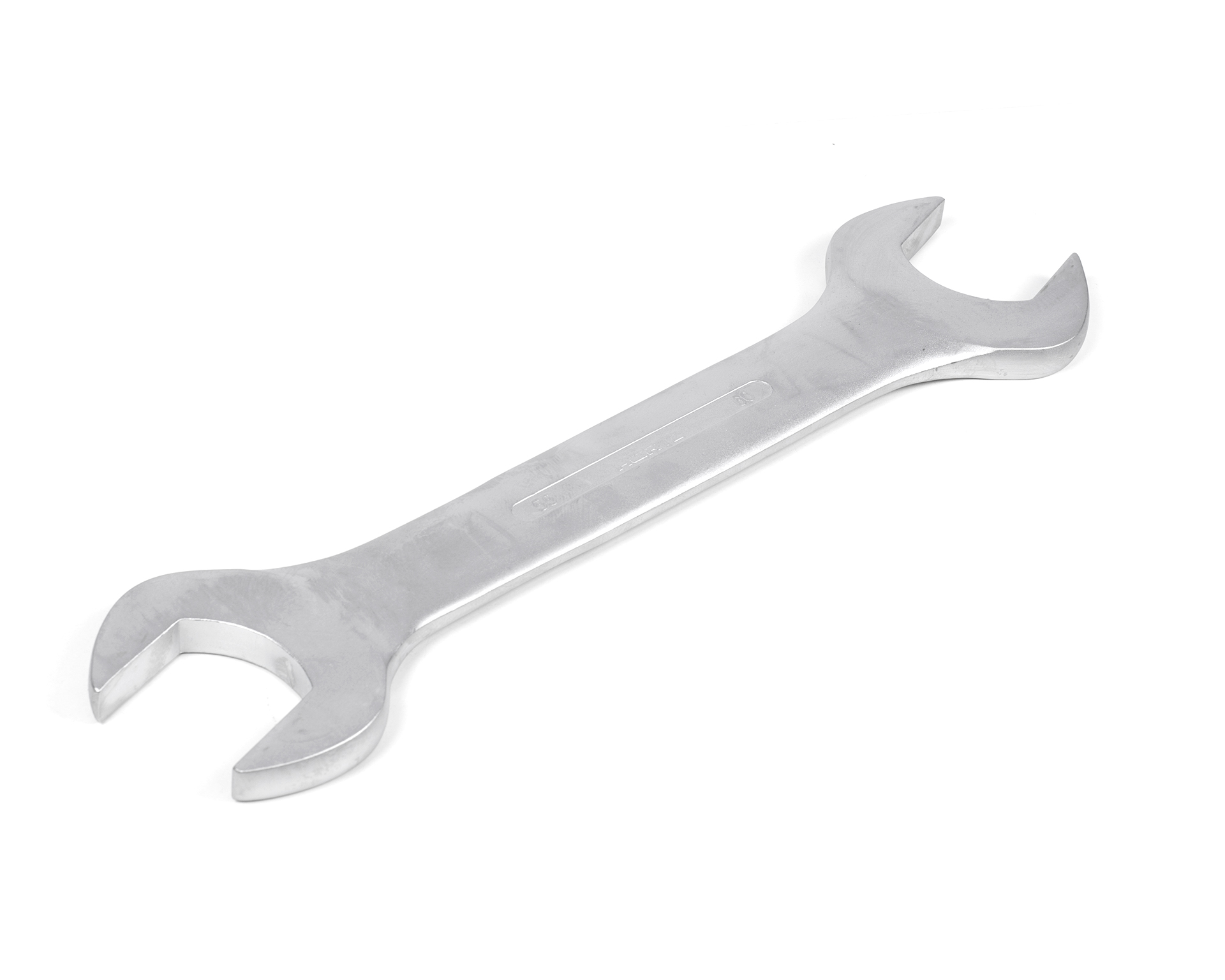 Ключ гаечный (рожковый) двусторонний 55х60 хром. HORTZ (7811-0048)