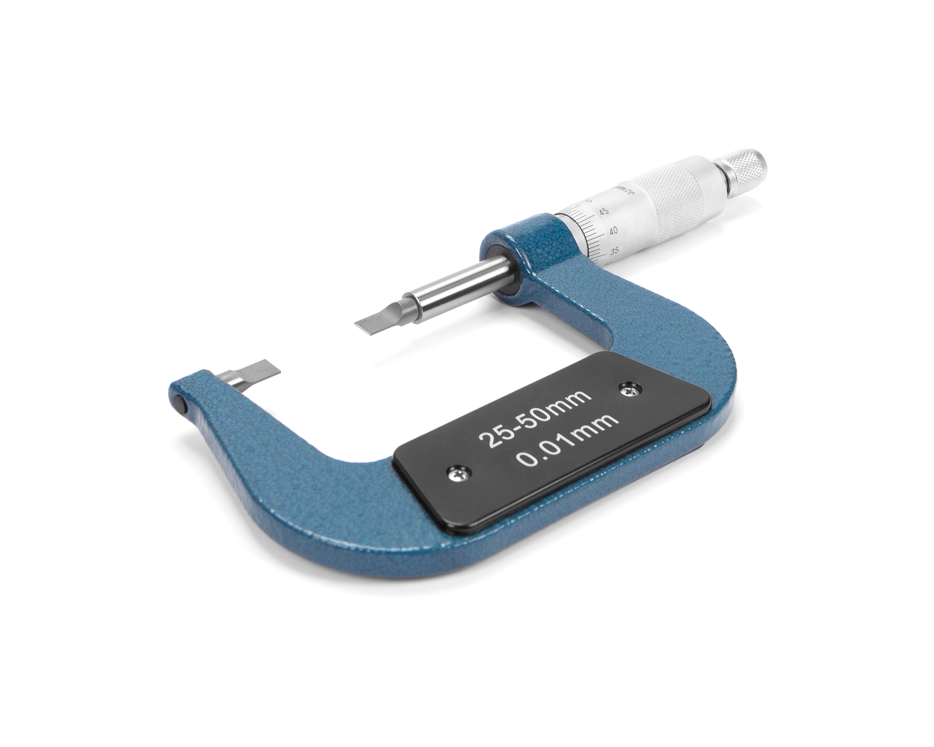 Микрометр трубный МК-НП- 50 0,01 с 2-мя ножевидными пятками SHAN