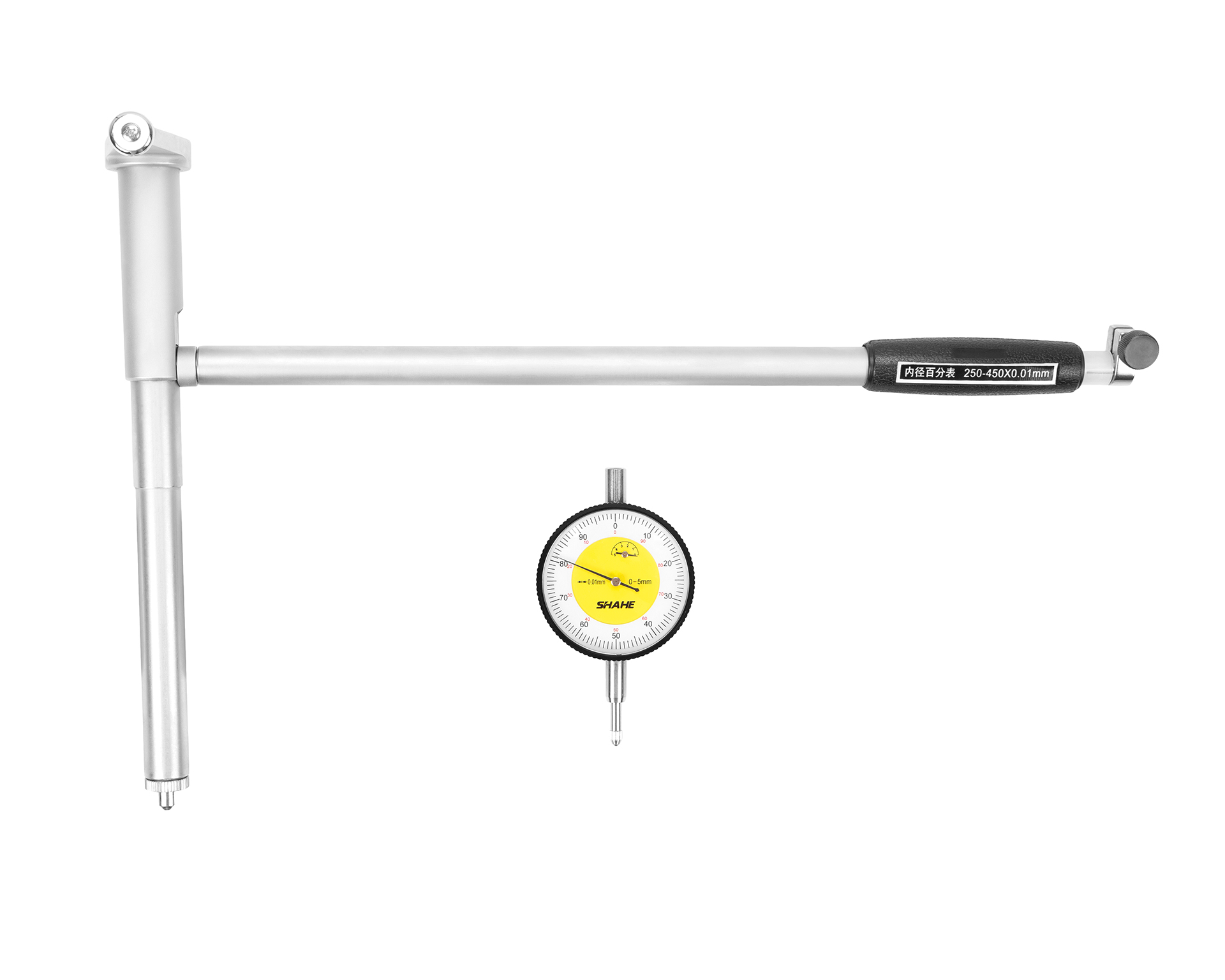 Нутромер индикаторный НИ 250-450 0,01 SHAHE