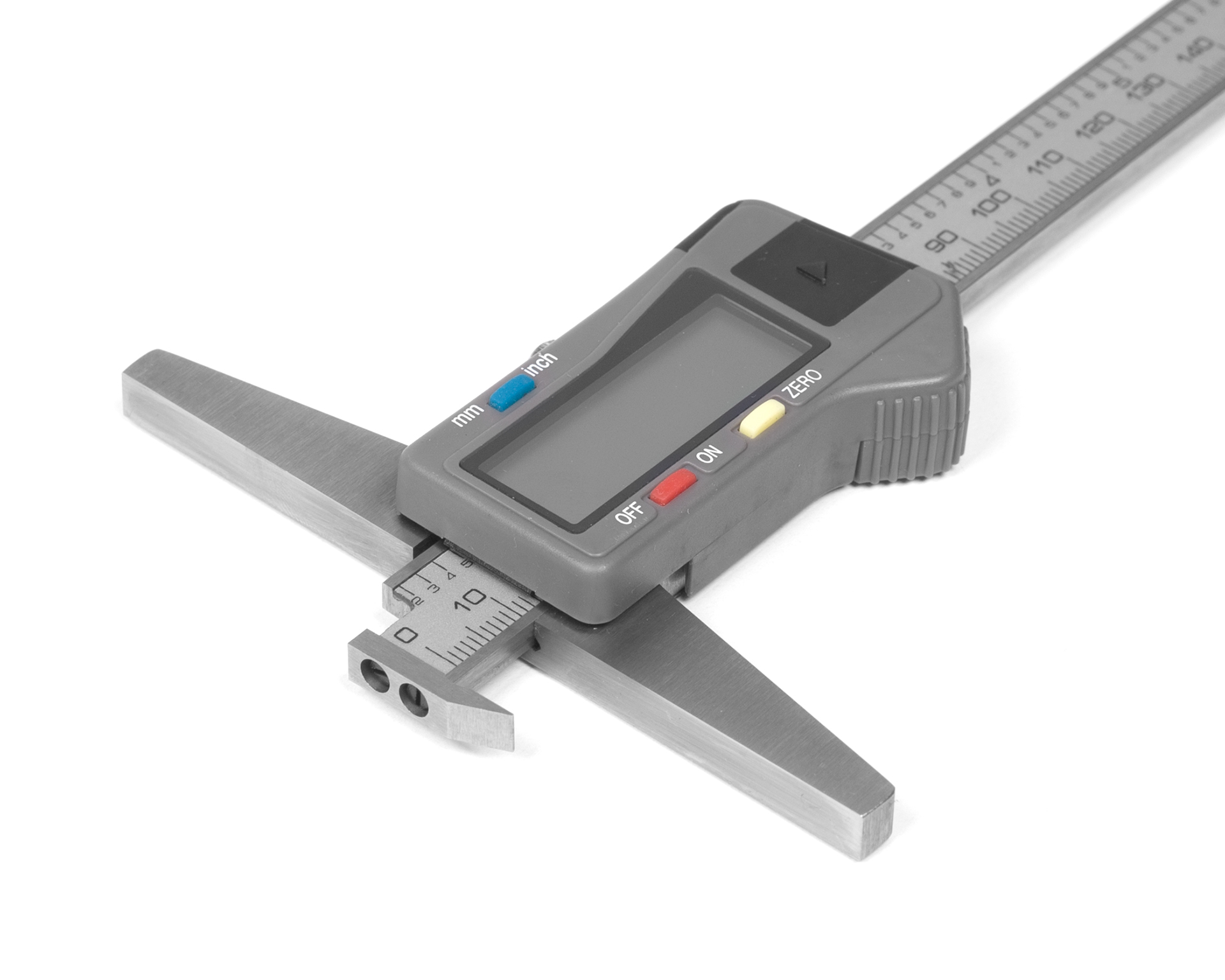 Штангенглубиномер ШГЦ- 200 0.01 электронный с толщиномером ЧИЗ