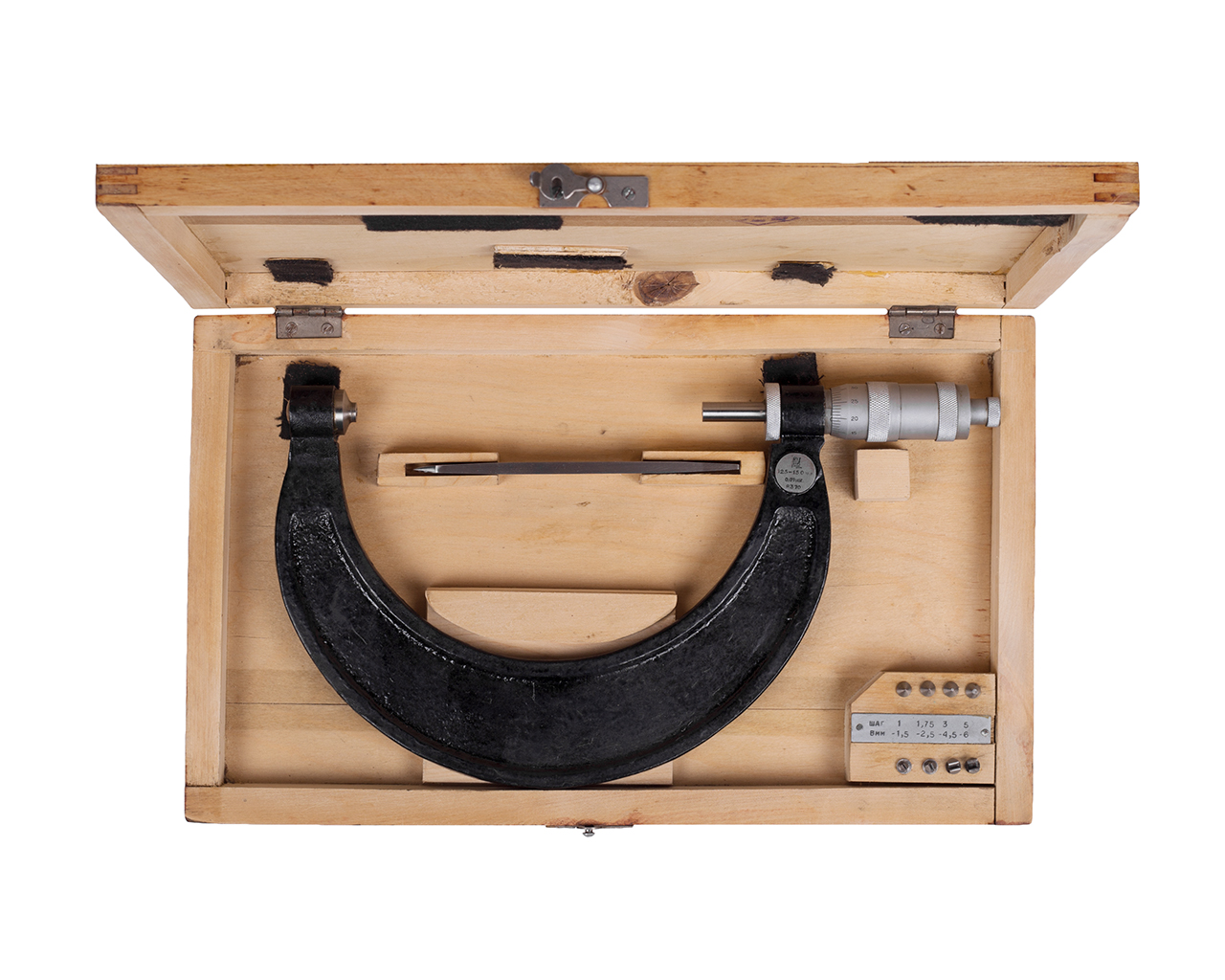 Микрометр резьбовой МВМ-100 0,01 КировИнструмент